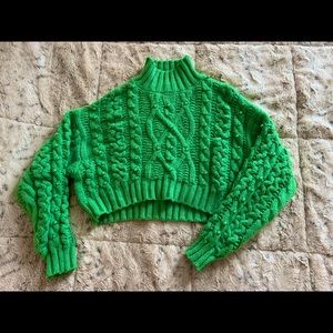 ZARA SWEATER WITH PEARLS, NEW, NO Tags, Size S